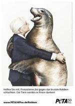 Peta50plus wirbt mit tierischer Dankbarkeit für den Einsatz gegen Tierrechtsverletzungn