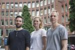 Dreifache Kreativ-Verstärkung für Janssen Goutte in Hmaburg: André Focke, Leonie Mohr und Manuel Kersting (v.l. - Foto: Janssen Goutte)