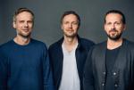Das neue GF-Trio bei Jung von Matt/Spree: Mathias Richel, Till Eckel, Sven Rebholz (v.l.n.r. – Foto: JvM)