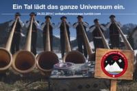 Auch per Alphorn geht die Botschaft ins Universum