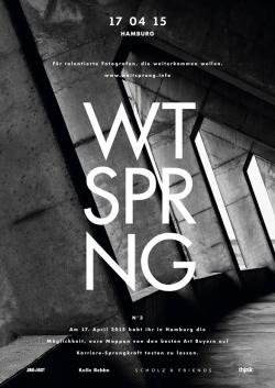 Das Design des WEITSPRUNG °3-Plakates ist mit einem Foto von Markus Wendler in der KOREFE (Kolle Rebbe Form und Gestaltung) unter der Federführung von Creative Director Christian Doering entstanden. Die Umsetzung der Website verantwortet Jung von Matt/next.