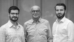 v.l: Daniel Belliero, Peter Schmidt und Marcel Zandée