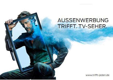 Motive der Gattungskampagne 'Aussenwerbung trifft. Jeden' (Foto: FAW)