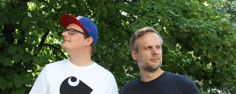 Mathias Richel (rechts) und Florian Zühlke bilden die neue Doppelspitze Content und Kreation bei TLGG in Berlin