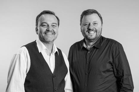 Die WESTEND61-Inhaber Stephan Bock (links) und Gerald Staufer starten ihre eigene Bilder-Plattform – (Foto: WESTEND61/Bernhard Haselbeck)