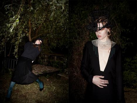 Strecke 'Secret Garden' für Kaltblut Magazine © Jochen Sand