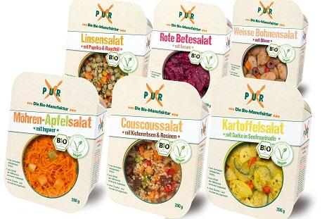 Pur Bio-Verpackungen sollen hohe Produktqualität vermitteln