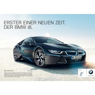 Die Printmotive für den BMW i8 fotografierte Uwe Düttmann