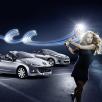 Sabine Lisicki für Peugeot © Frank Schemmann c/o Rockenfeller & Göbels